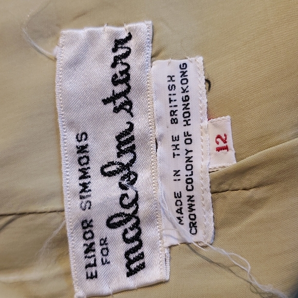 SALE⚡️VINTAGE ELINOR SIMMONS FOR MALCOLM STARR Dress SZ 12 fits more like 4-8 - Picture 13 of 14